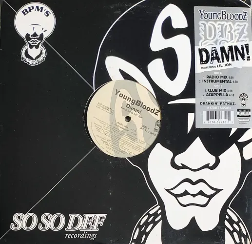 Vinil Importado YoungbloodZ - Damn!