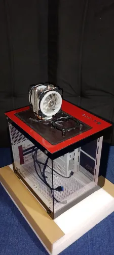 KIT...AIR COOLER TORRE COM DUPLA FAN x GABINETE AQUARIO DARKFLASH...