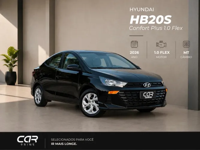 Hyundai HB20S Comfort 1.0 Flex 12V Mec. 2023