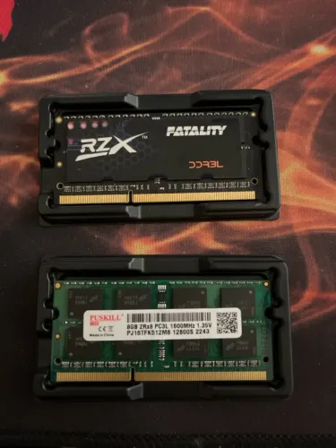 16 (2x 8 )gb memória ram DDR3 notebook