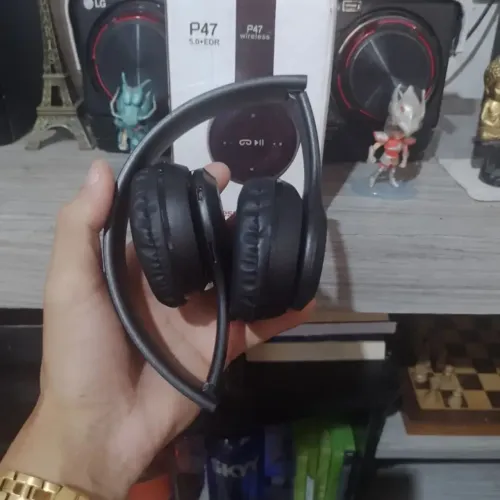FONE P47 bluetooth, cartão