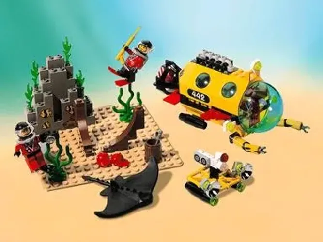 Lego divers 6442 completo com manual