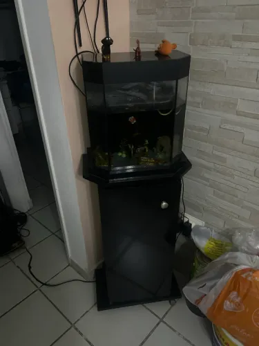 Aquário com o móvel