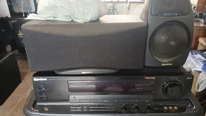 Som antigo Home theater gradiente