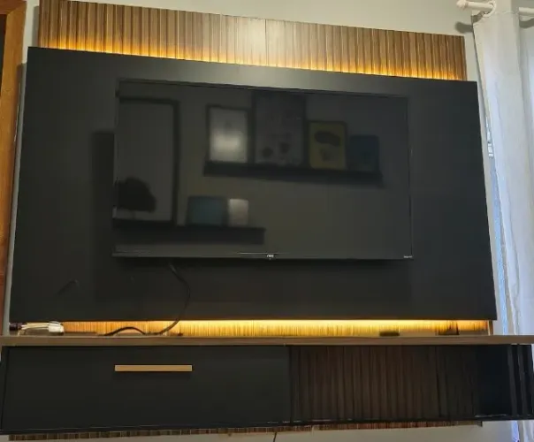 Rack com painel