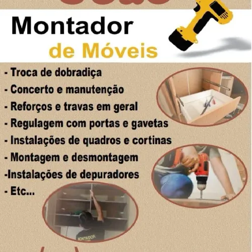 Montado de móveis reforma e novos