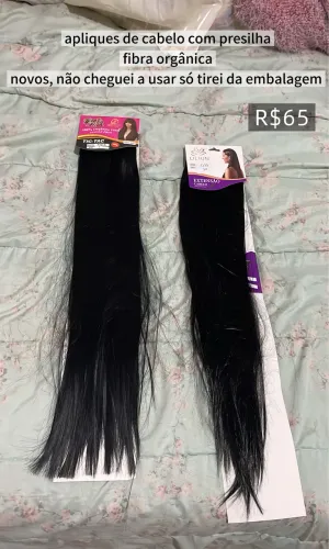 apliques de cabelo
