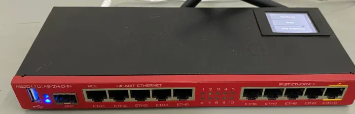 MIKROTIK ROUTERBOARD RB2011UIAS-2HND-IN