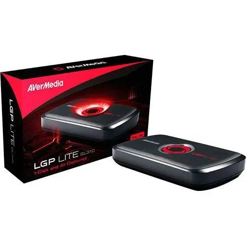 Placa de Captura AVerMedia LGP Lite GL310 - Full HD 1080p (Para PC/OBS Studio)