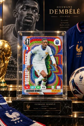 CARD OUSMANE DEMBÉLÉ - PANINI FIFA | FRANÇA ? | EDIÇÃO ESPECIAL | COLECIONADOR