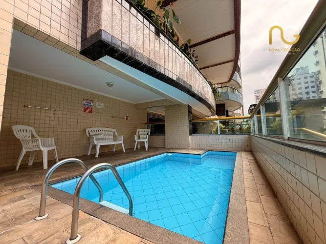 Apartamento com 2 dormitórios à venda, 68 m² por R$ 495.000,00 - Vila Guilhermina - Praia