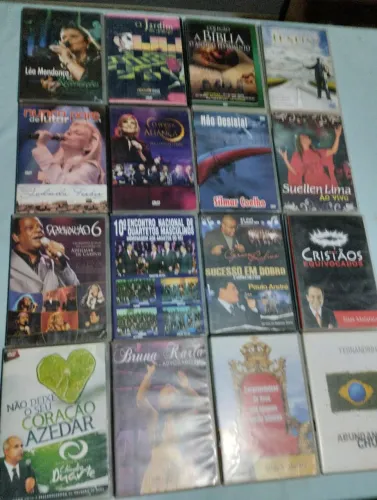 Vendo dvds cristãos em ótimo estado 