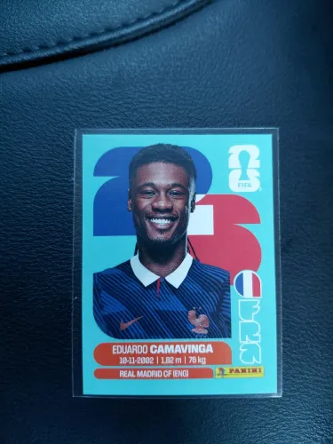 Figurinha Camavinga Real madrid (ENG)