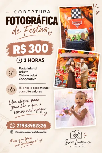 Cobertura fotográfica