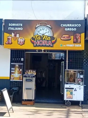 Ponto comercial Churrasco Grego e sorvete Italiano 