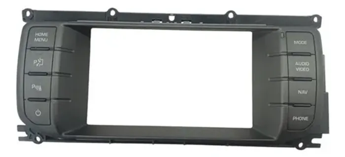 Acabamento Painel Controle Multimídia Range Rover Evoque 2013 2014