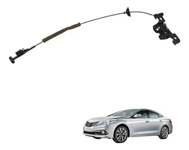 Fechadura Trava Esquerda Banco Traseiro Hyundai Azera 2011