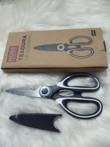Tesoura de Cozinha de Aço Inoxidável 