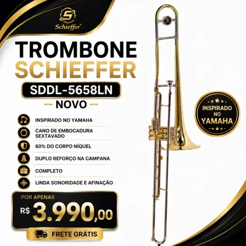 Trombone Schieffer inspirado no Yamaha 354