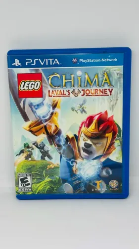 JOGO PS VITA LEGO CHIMA LAVALS JOURNEY - ORIGINAL COM CAPA