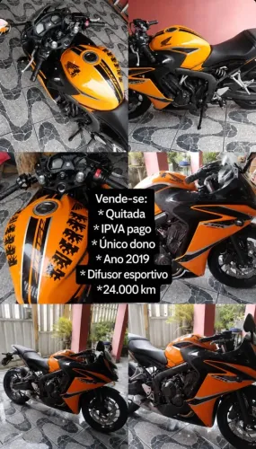 HONDA CBR 650R - ESPORTIVA, LINDA E IMPONENTE!