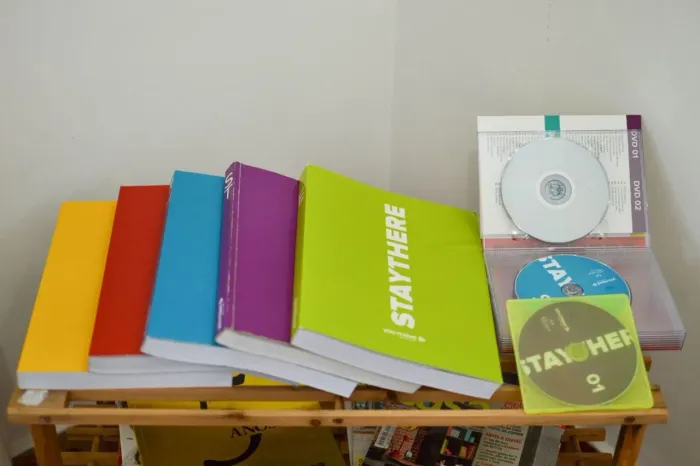 Livros curso de inglês