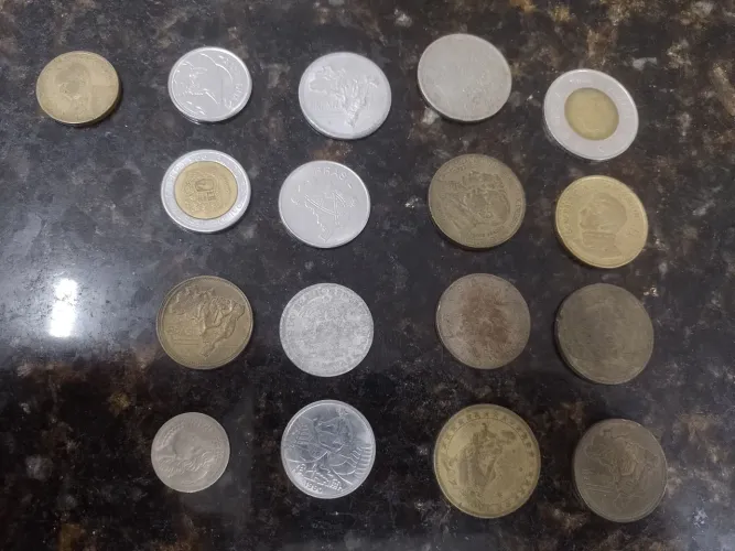 Moedas Antigas para coleção 