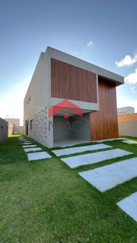 Casa para Venda em Camaçari, Alphaville (Abrantes), 4 dormitórios, 4 suítes, 5 banheiros, 