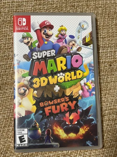 Super Mario 3D World + Bowser's Fury - Mídia Física ORIGINAL