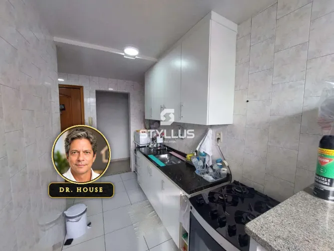Apartamento Reformado Pronto para Morar em Engenho de Dentro com Portaria 24h! M50T
