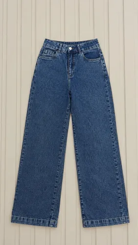 Calça Jeans Wide Leg Sawary - Tam. 36
