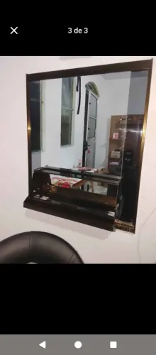 Máquina de lavar e móveis p/salão cabeleireiro 
