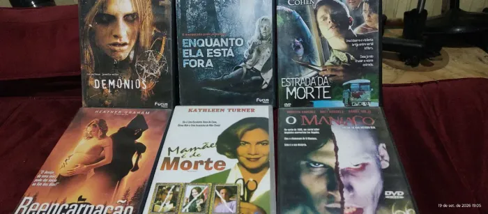Pacote DVDs Terror Trash