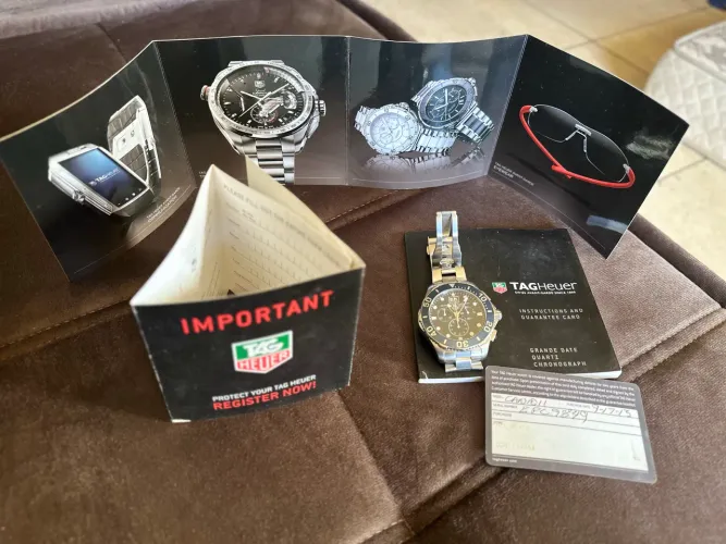 Tag Heuer Big Date Relógio