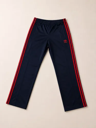CALÇA ADIDAS ORIGINALS FIREBIRD AZUL-MARINHO E VERMELHA Tamanho: M Estado: Ótimo estado