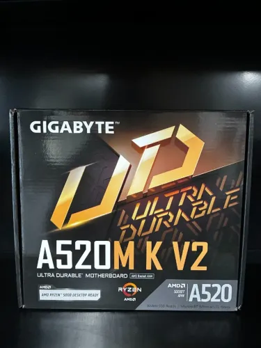 Placa Mãe AM4 Gigabyte A520 - Lacrada