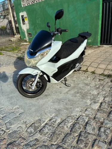 HONDA PCX 150 2014 BRANCA Conservada baixa KM