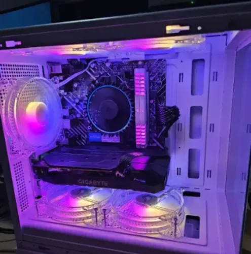 CPU Gamer i5 12400f. 16gb, Nvme 1tb RTX Garantia de 1 ano, na caixa, pronto para uso