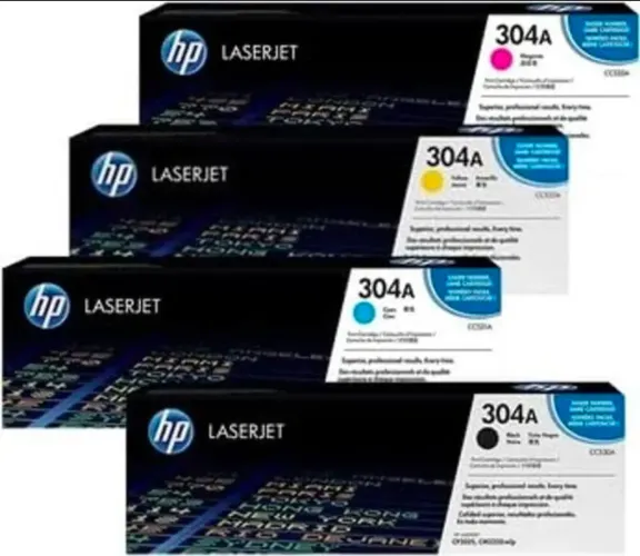 Kit Toner Original 304a Hp Cc530a Cc531a Cc532a C533a Laserjet