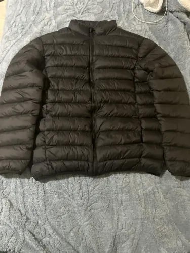 Casaco Puffer Marc Alain Preto - Tam. G (Usado apenas uma vez)
