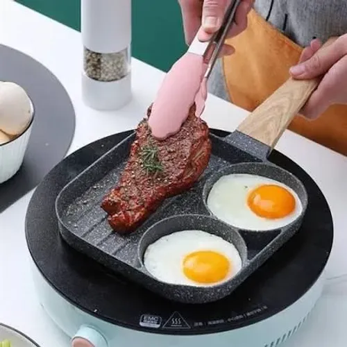 Fritadeira antiaderente para ovos carnes Peixes e tudo quentinho da hora 