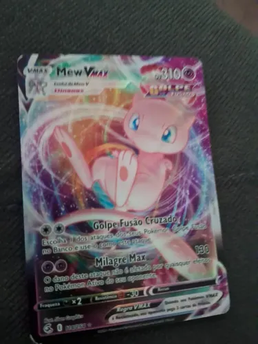 Carta pokemom mew vmax