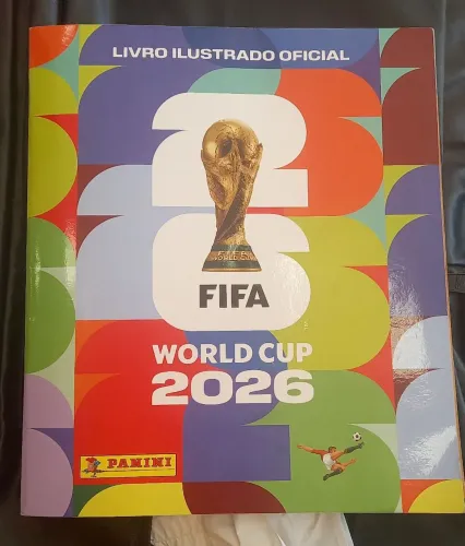 ÁLBUM BROCHURA COPA DO MUNDO 2026 - 76% COMPLETO