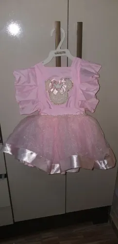 Vestido da Minnie princesa 1 ano