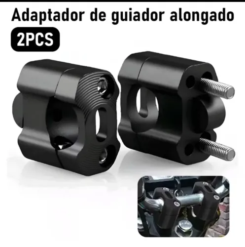 Alongado de guidon de moto