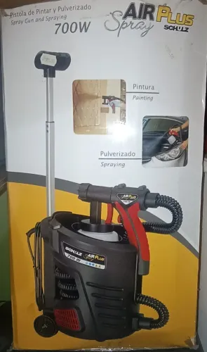 Pistola de Pintura Pulverizadora 700W Air Plus Spray Schulz