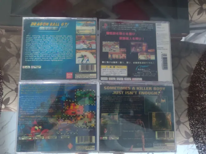 Jogos prensado ps 1