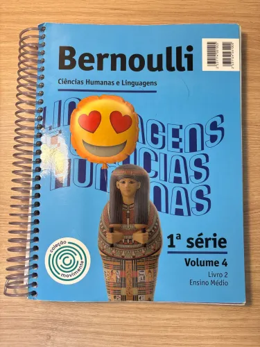 Livro Apostila Bernoulli Humanas e Linguagens - 1a Série Vol. 4 - 2022