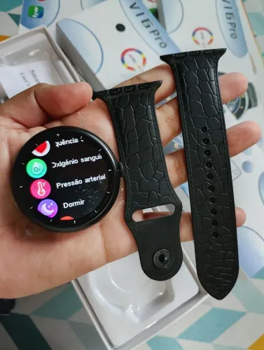 Smartwatch redondo V18 pro