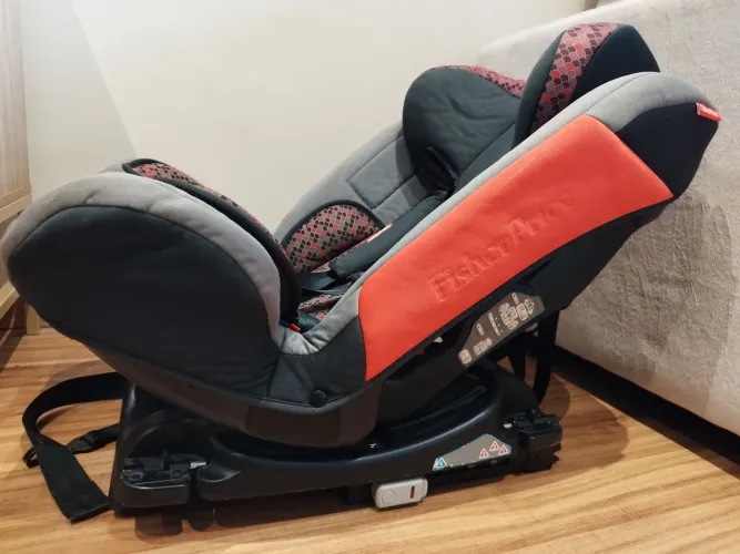 Cadeirinha Infantil para Carro Fischer Price com ISOFIX e Base Reclinável 